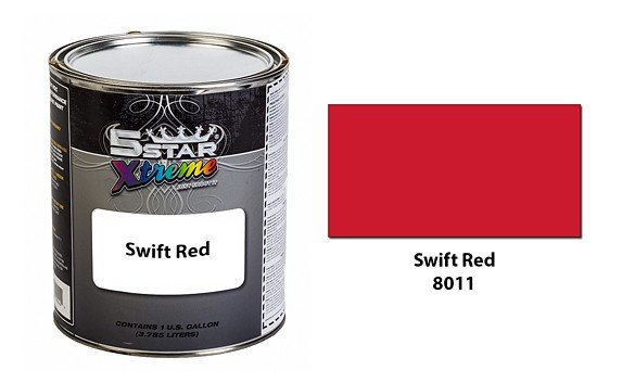 Swift-Red-Urethane-Paint-Kit-5-Star-Xtreme